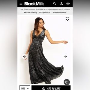 Blackmilk: Burned Velvet Brer Rabbit Pewter V neck Maxi Dress - Limited
